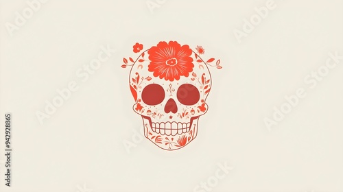 DIA DE MUERTOS. BACKGROUND WALLPAPER photo