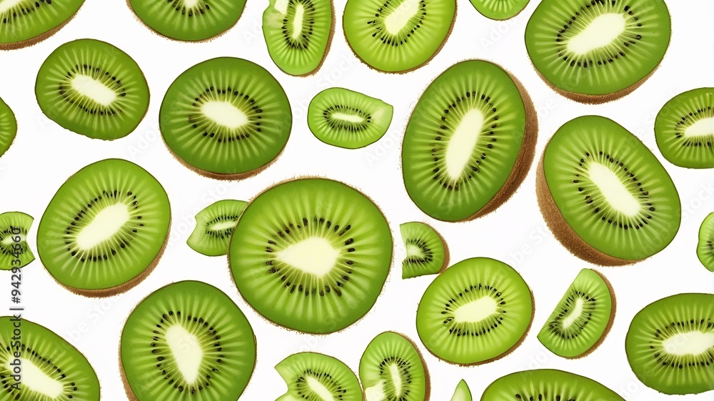 Fototapeta premium kiwi fruit background