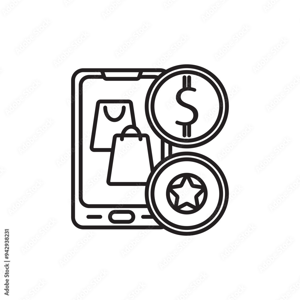 Ecommerce Icon Ecommerce Icon