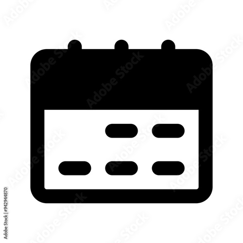 calendar line icon