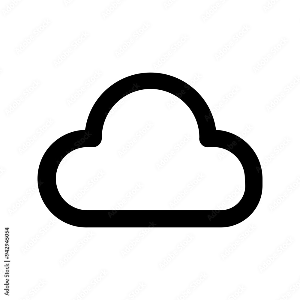 cloud line icon cloud line icon