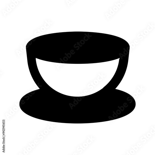 green tea line icon