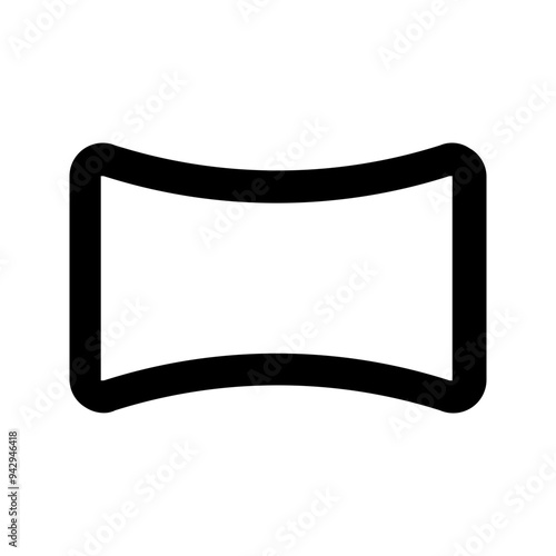 panorama line icon