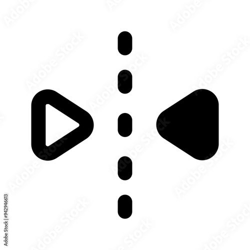 reflect line icon