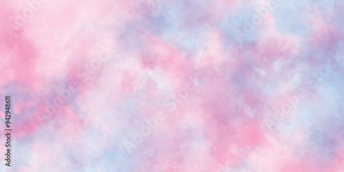 Pastel ink colors wet effect hand drawn watercolor with smoke, Creative paint gradients multicolor watercolor background, splashes and stains for presentation and cover, Colorful and acrylic Rainbow.
