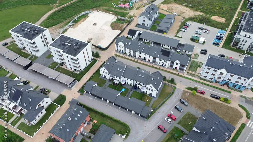 Vibrant Neighborhood with Modern Architecture Vibrant Neighborhood with Modern Architecture