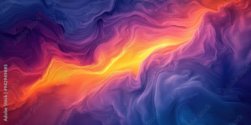 Obraz premium Abstract Colorful Swirls