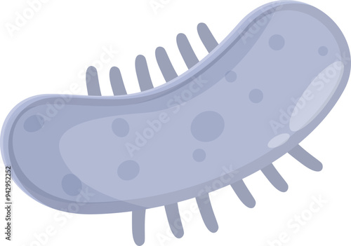 Dangerous grey bacteria is spreading using multiple flagella