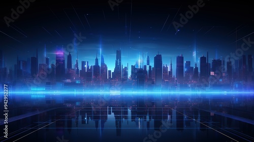 Abstract technology background Hi-tech communication concept futuristic digital innovation background vector illustration