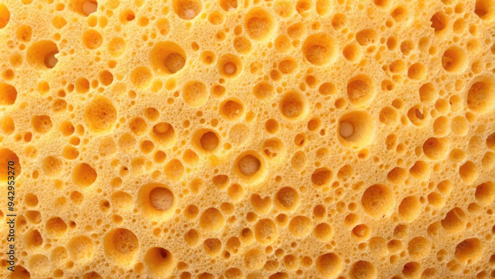 Porous surface of a sponge with a textured texture, porous, surface, sponge, texture, details, cleaning, kitchen, bathroom Porous surface of a sponge with a textured texture, porous, surface, sponge, texture, details, cleaning, kitchen, bathroom