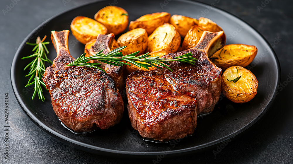 Succulent Lamb Chops with Rosemary and Garlic Flavor Boost Succulent Lamb Chops with Rosemary and Garlic Flavor Boost
