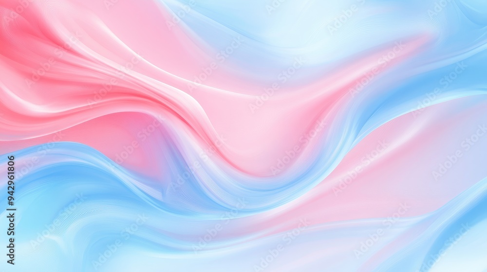 A pink and blue wave with a pink and blue background A pink and blue wave with a pink and blue background