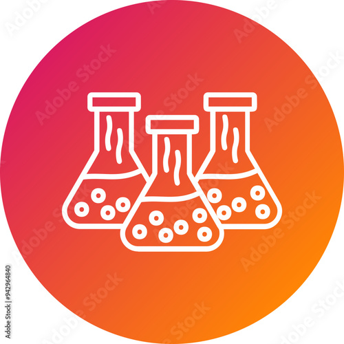  Chemistry Vector Icon Design 