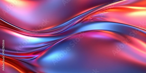 Abstract Liquid Background in Vibrant Colors