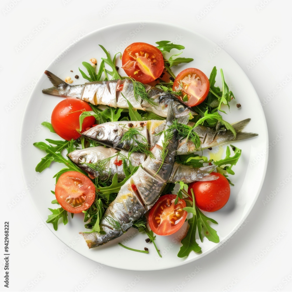 Scandinavian Herring Salad Dish Scandinavian Herring Salad Dish