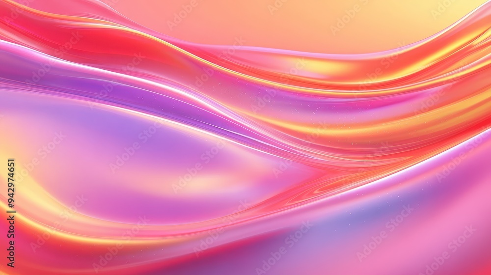 A colorful, flowing pink and purple wave. The colors are vibrant and the wave appears to be moving A colorful, flowing pink and purple wave. The colors are vibrant and the wave appears to be moving