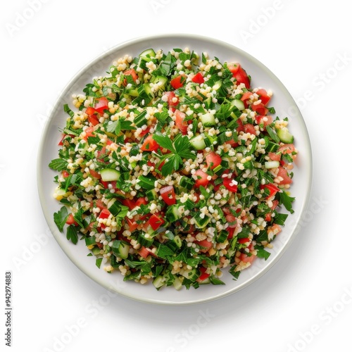 Fresh Tabbouleh Middle Eastern Salad