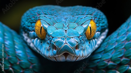 close up of a snake