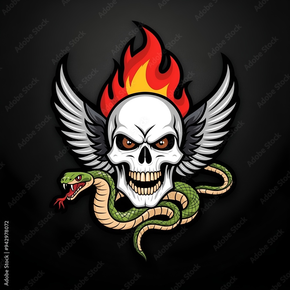 Fototapeta premium skull and crossbones