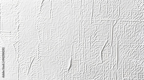 Subtle white grid texture background with delicate linear patterns, ideal for minimalist design, web backgrounds, and modern artistic compositions. photo