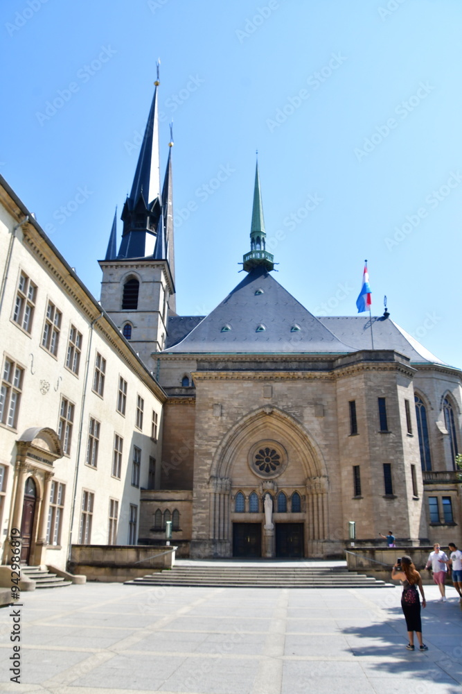 Fototapeta premium VISTAS DE LA CIUDAD DE LUXEMBURGO