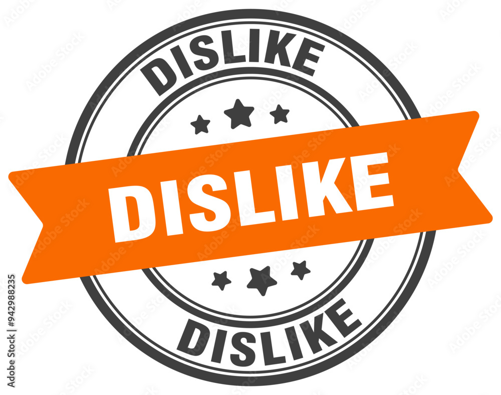 Fototapeta premium DISLIKE