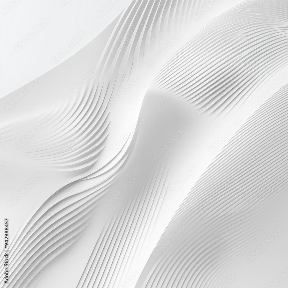 Fototapeta premium minimalistic white abstract background with pattern, 