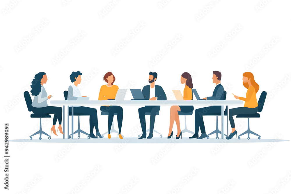 Imagine
1w
Office business meeting flat illustration isolated on white background.
Imagine
1w
Office business meeting flat illustration isolated on white background.