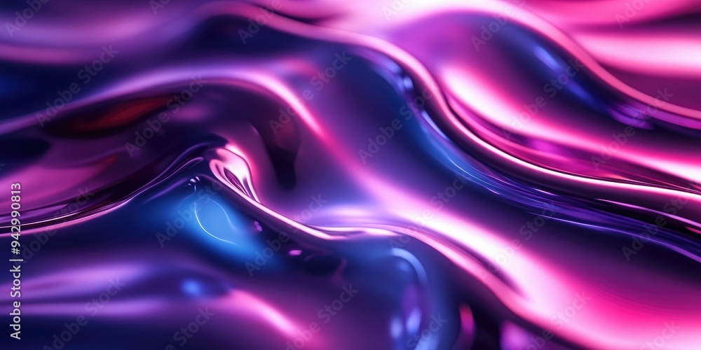 Fototapeta premium Abstract Liquid Neon Background