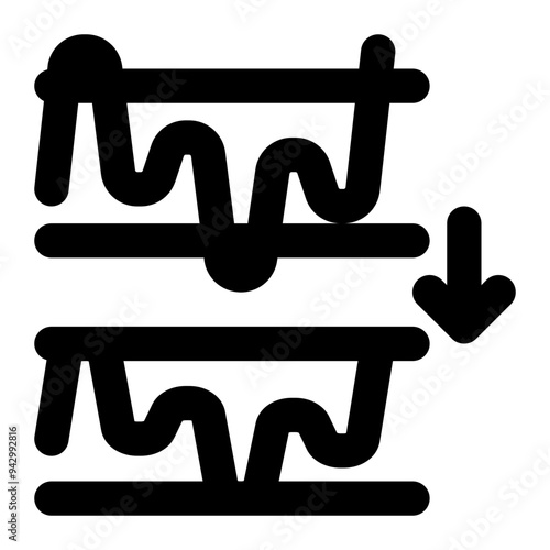 normalization, audio normalization, normalize audio, audio, noise reduction outline icon