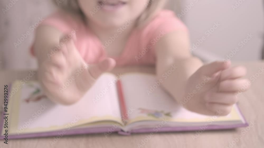 preschooler child doing finger exercises to strengthen fine motor skills for writing preparation, childhood learning, pre-writing gymnastics preschooler child doing finger exercises to strengthen fine motor skills for writing preparation, childhood learning, pre-writing gymnastics
