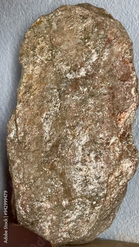 close up of a rock mica