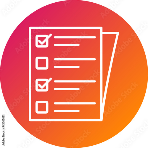 Document Vector Icon Design