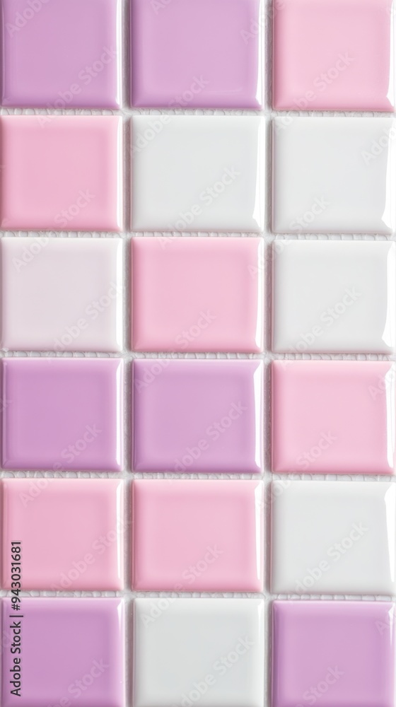 Pastel ceramic tiles pattern for backgrounds Pastel ceramic tiles pattern for backgrounds
