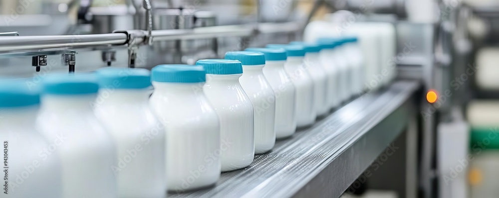 Automated packaging line for dairy products, food industry, precision agriculture Automated packaging line for dairy products, food industry, precision agriculture
