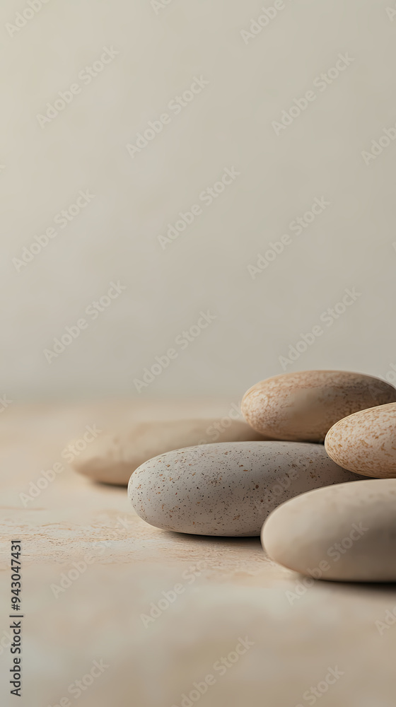 Simple design with stone arrangement Simple design with stone arrangement