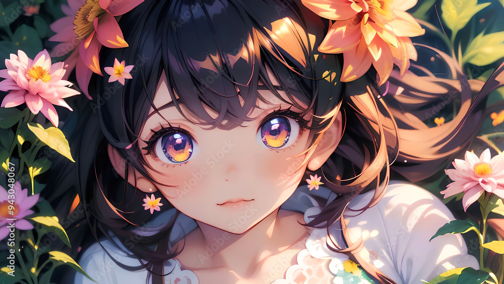Dahlia girl for anime wallpaper pc Dahlia girl for anime wallpaper pc