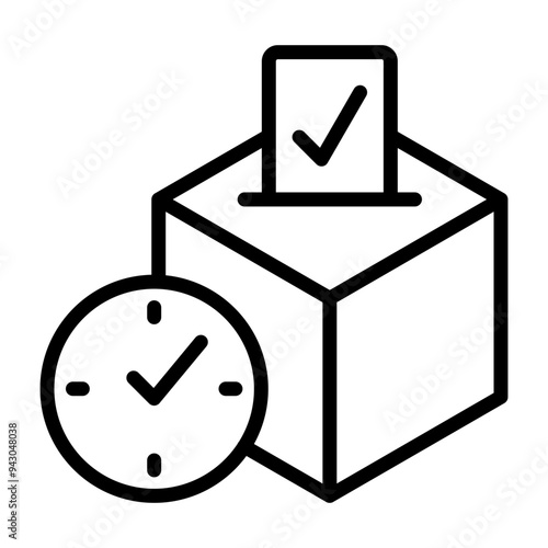 Early Voting Icon
