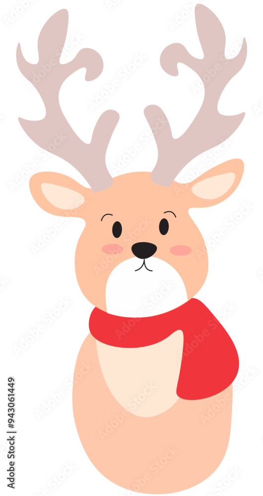Reindeer Illustration Reindeer Illustration