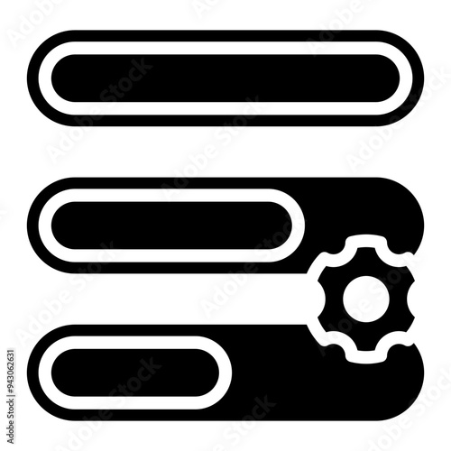 Progress Bar Icon For Design Element