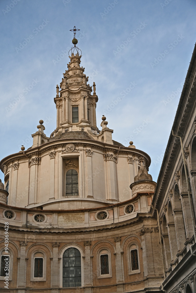 Roma, la chiesa di Sant'Ivo alla Sapienza Roma, la chiesa di Sant'Ivo alla Sapienza