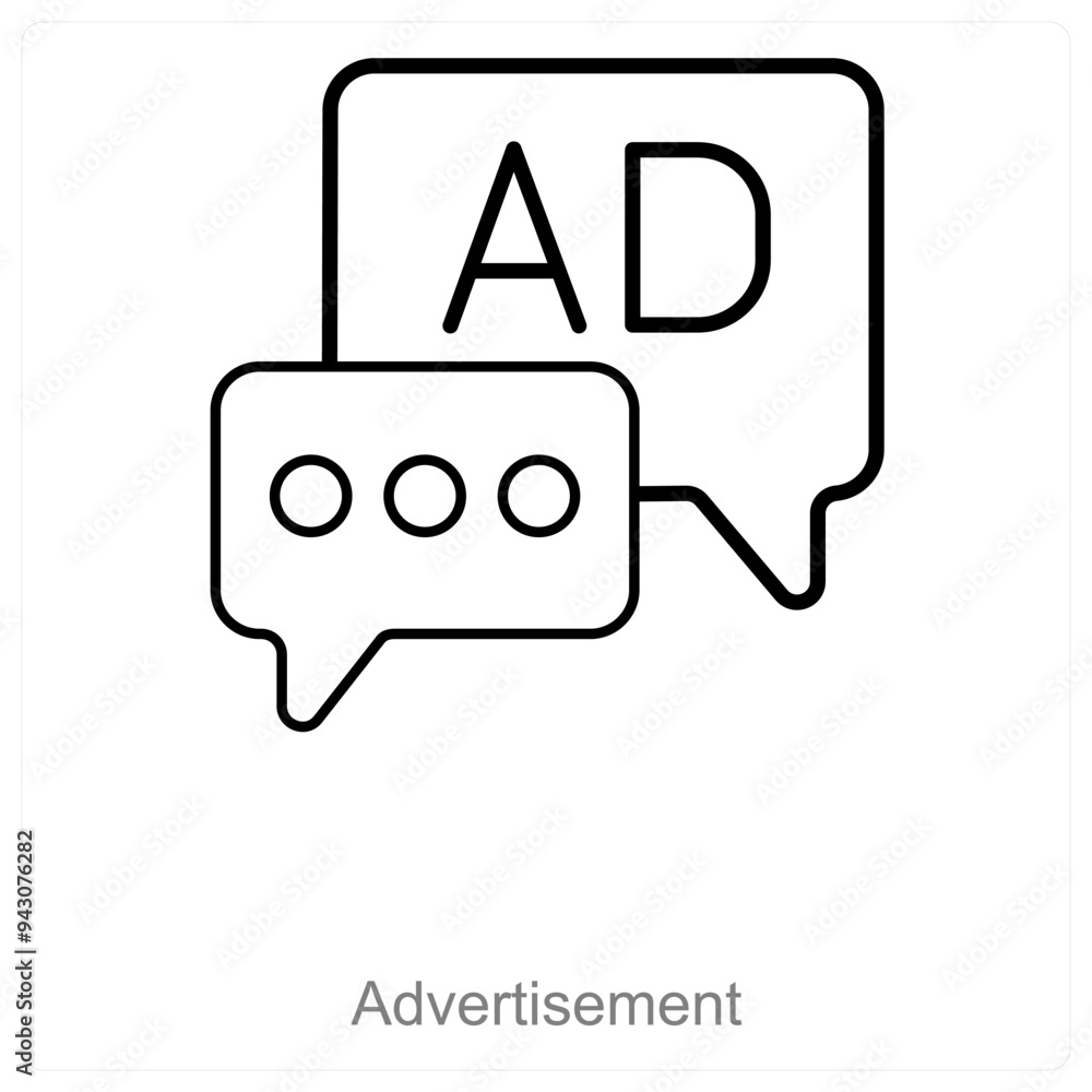 Fototapeta premium Advertisement