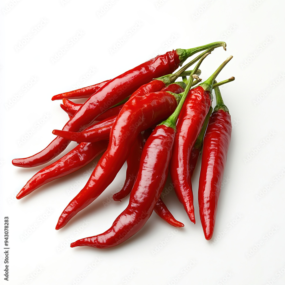 spicy chilli spice with isolated white background spicy chilli spice with isolated white background