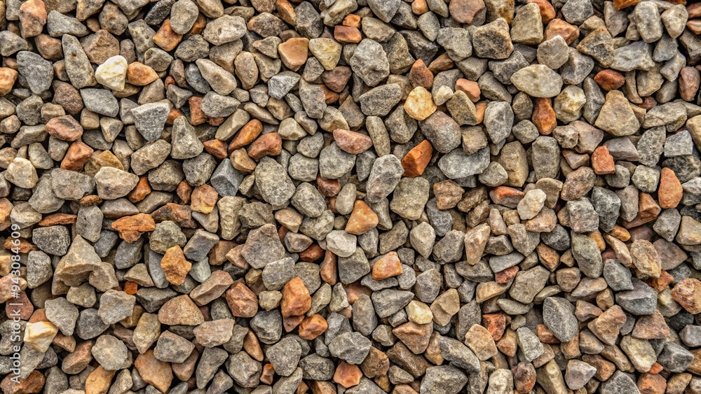 Crushed gravel background texture for landscaping and construction projects Crushed gravel background texture for landscaping and construction projects