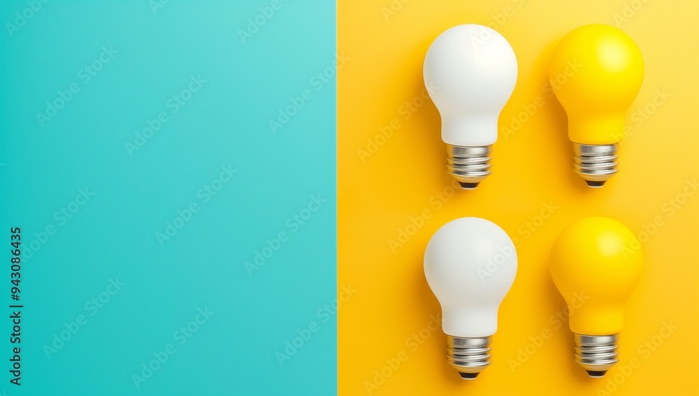 Light bulb isolate on background, symbolizes innovation and bright ideas in design Light bulb isolate on background, symbolizes innovation and bright ideas in design