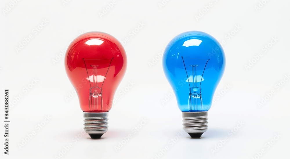 Light bulb isolate on background, symbolizes innovation and bright ideas in design Light bulb isolate on background, symbolizes innovation and bright ideas in design