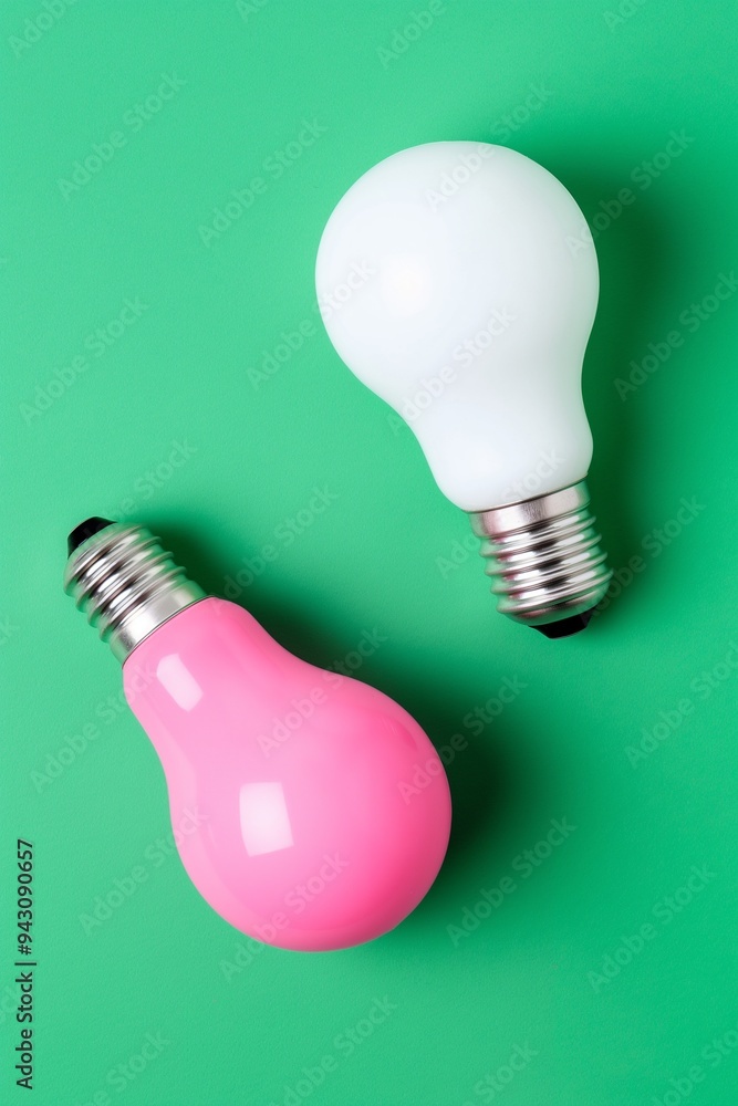 Light bulbs arranged to symbolize bright ideas and modern inspiration Light bulbs arranged to symbolize bright ideas and modern inspiration