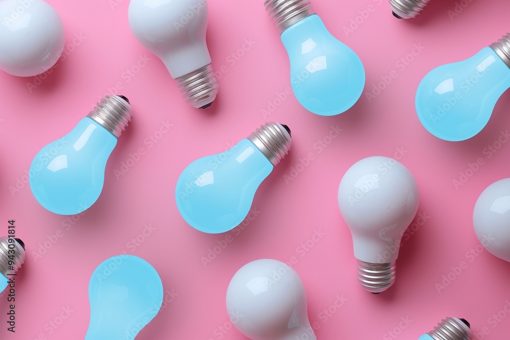 Light bulb isolate on background, symbolizes innovation and bright ideas in design Light bulb isolate on background, symbolizes innovation and bright ideas in design
