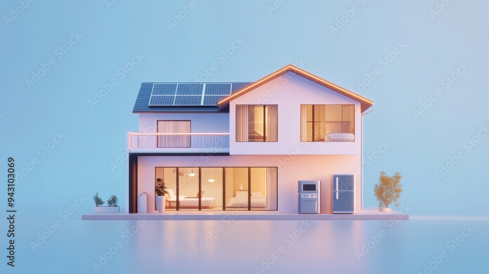 Modern minimalist style residence Modern minimalist style residence