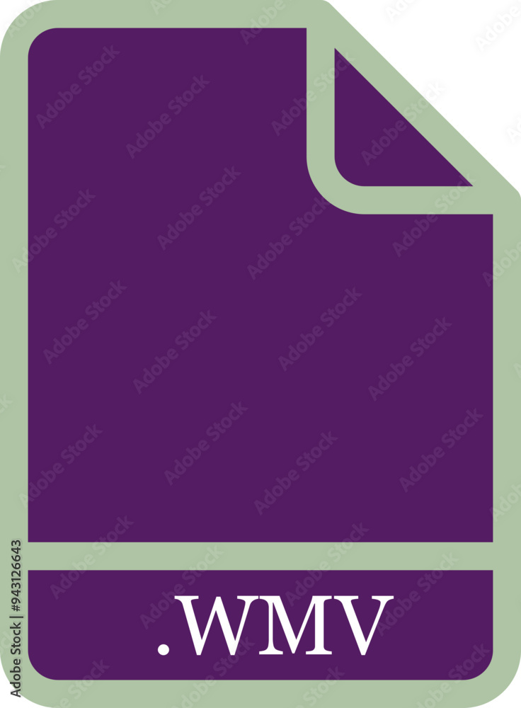 WMV black & bold outline around fill icon WMV black & bold outline around fill icon